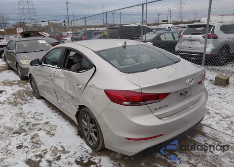 2018 Hyundai Elantra Sel z USA, uszkodzony, nr VIN 5NPD84LF0JH232667